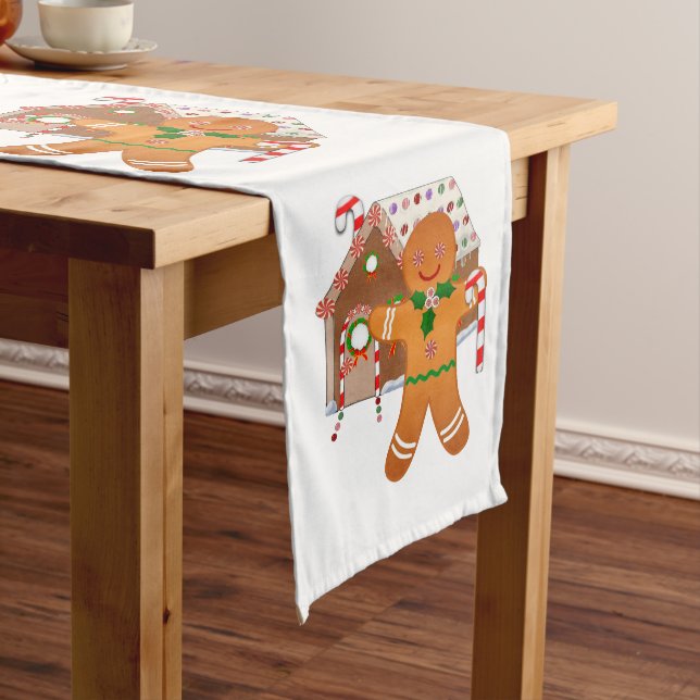 Ginger Wars Long Table Runner (In Situ)