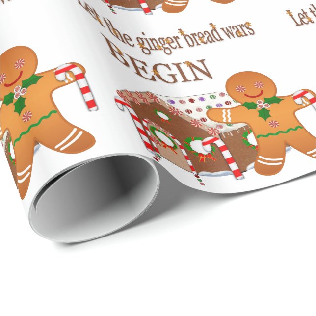 Ginger Wars Wrapping Paper (Roll Corner)