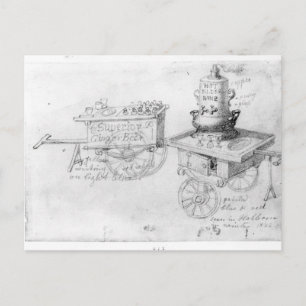Gingerbeer and Hot Elder Wine stalls in Postcard
