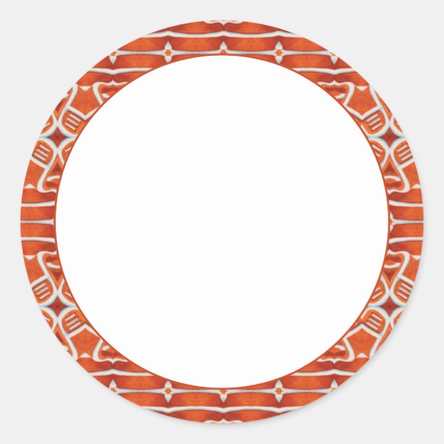 GINGERBREAD 1.5" Round Matte Stickers (Front)