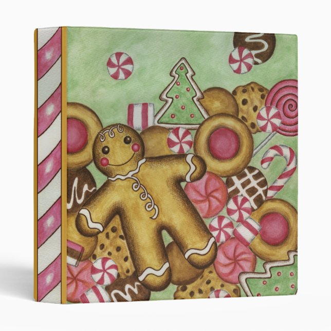 Gingerbread Binder (Front/Spine)