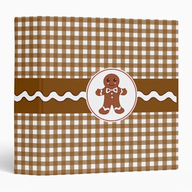 Gingerbread Binder (Front/Spine)