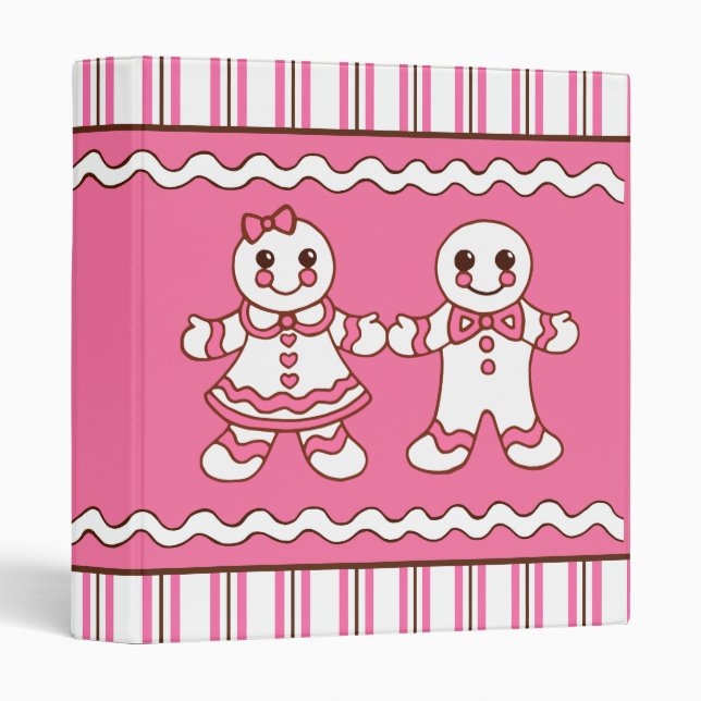 Gingerbread Binder (Front/Spine)