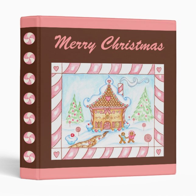 Gingerbread Binder (Front/Spine)