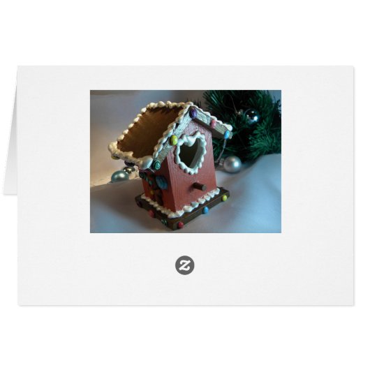 Gingerbread Birdhouse I (Back Horizontal)