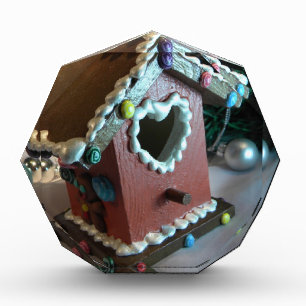 Gingerbread Birdhouse I Acrylic Award