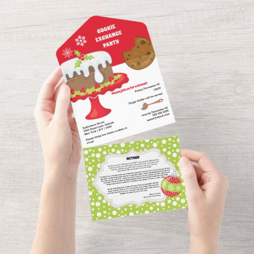 Gingerbread boy Christmas pudding cookie recipe  All In One Invitation