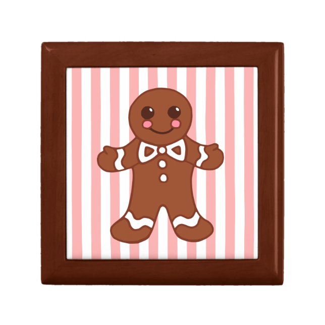 Gingerbread Boy Gift Box (Front)