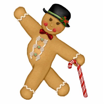 Gingerbread Boy &amp; Girl Christmas Craft Pattern