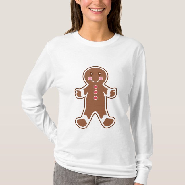 Gingerbread Boy T-Shirt (Front)