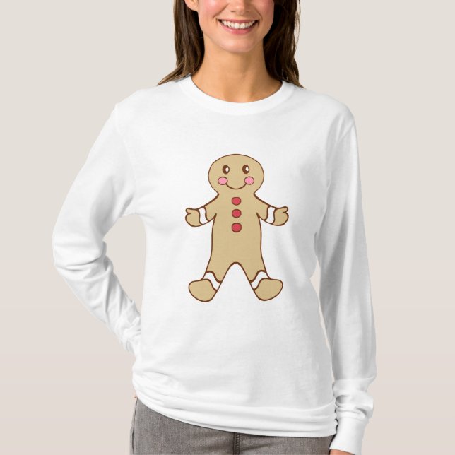 Gingerbread Boy T-Shirt (Front)