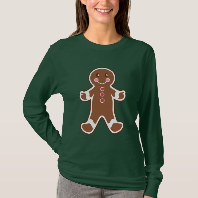 Gingerbread Boy T-Shirt (Front)