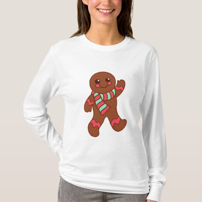 Gingerbread Boy T-Shirt (Front)