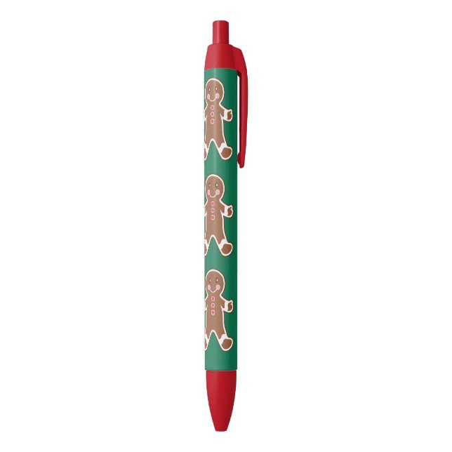 Gingerbread Boys Christmas Writing Pens (Bottom (Vertical))