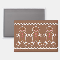 Gingerbread Boys Magnet