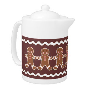 Gingerbread Boys Teapot