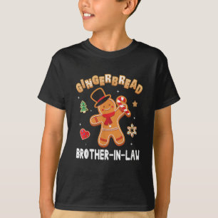 Gingerbread Brother In Law Merry Christmas T-Shirt