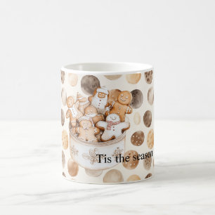 Gingerbread Brown Cookies Christmas Coffee Mug