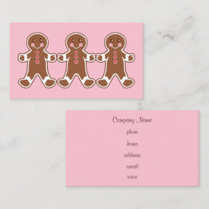 Gingerbread Business Cards