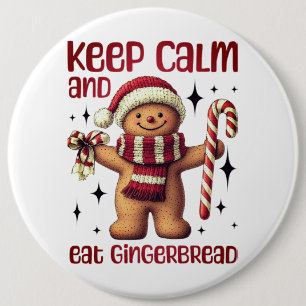 Gingerbread Button