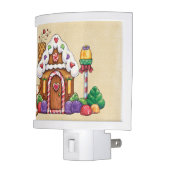Gingerbread Candy House Night Light (Left)