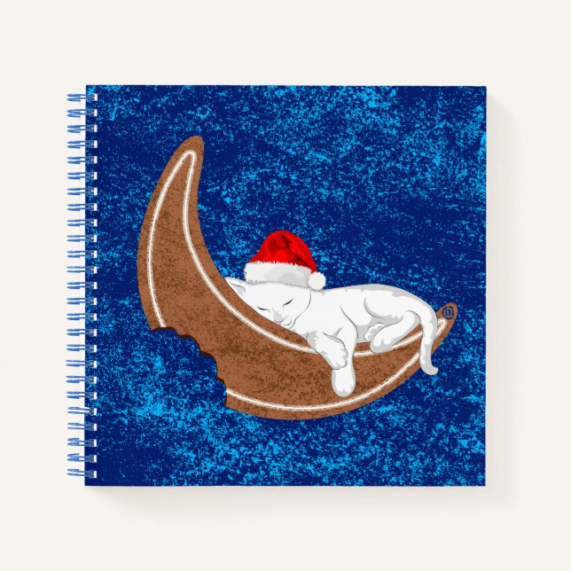 Gingerbread Cat Notebook (Front)