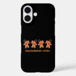 Gingerbread Cheer iPhone 16 Case