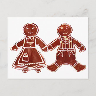 Gingerbread Children 3 The MUSEUM Zazzle Gifts Postcard