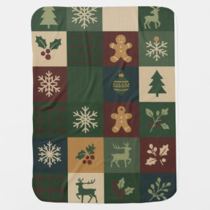 Gingerbread Christmas Blanket