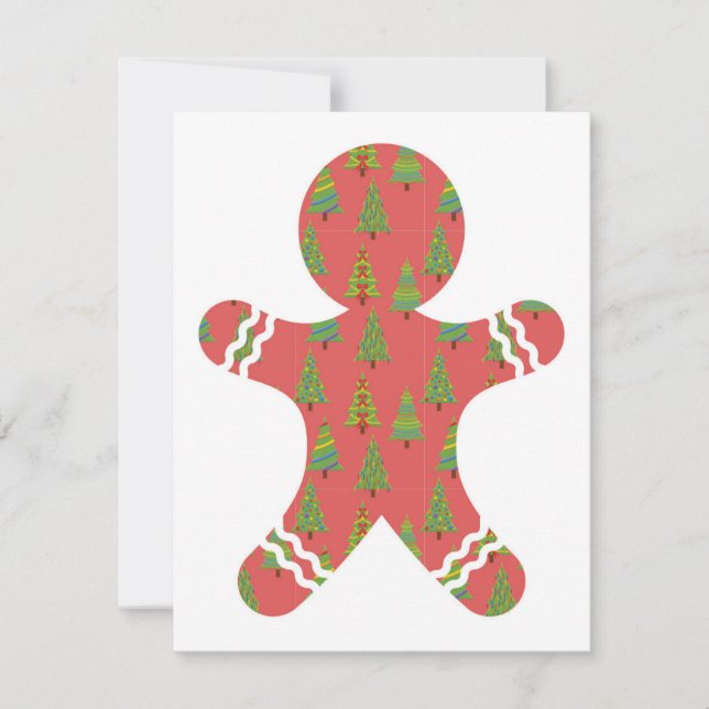 Gingerbread Christmas card (Front)