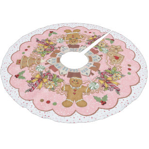 blush colored tree skirt