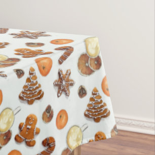 Gingerbread Christmas Scent Tablecloth