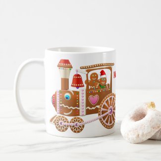 Gingerbread Christmas Train