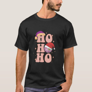 Gingerbread Christmas Tree Santa Hat Funny Family T-Shirt