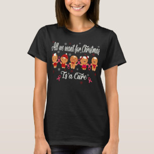 Gingerbread Christmas Wish for a Blood Cancer T-Shirt