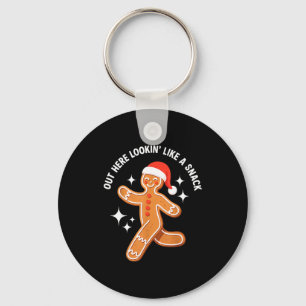 Gingerbread Christmas Xmas Couple Hot Girlfriend - Keychain
