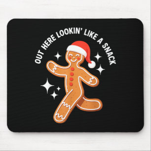 Gingerbread Christmas Xmas Couple Hot Girlfriend - Mouse Pad