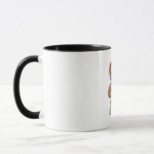 Gingerbread Construction Worker Christmas 2026 Mug