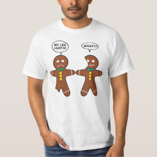 Gingerbread Cookie Christmas Humor T-Shirt