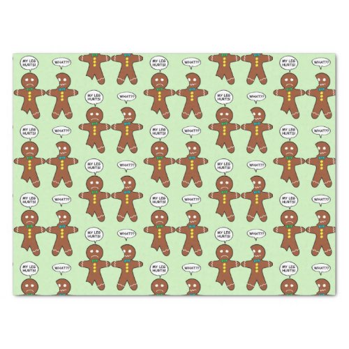 Gingerbread Cookie Christmas Tissue Paper