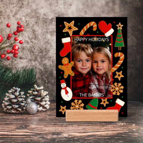 Gingerbread Cookie Custom Photo Holder