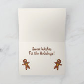 Gingerbread Cookie Funny Christmas Humor Holiday (Inside)