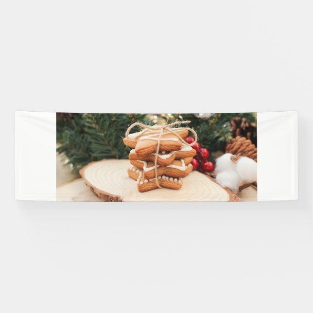Gingerbread Cookies Banner (Horizontal)