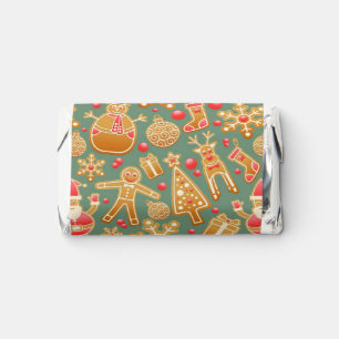 Gingerbread/cookies/Christmas Hershey's Miniatures