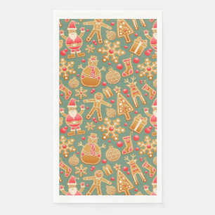 Gingerbread/cookies/Christmas Paper Guest Towels
