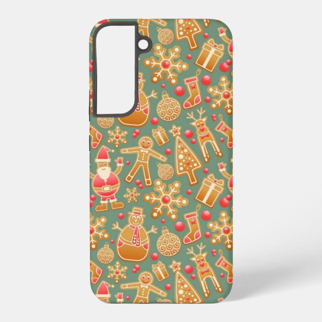 Gingerbread/cookies/Christmas  Samsung Galaxy Case (Back)