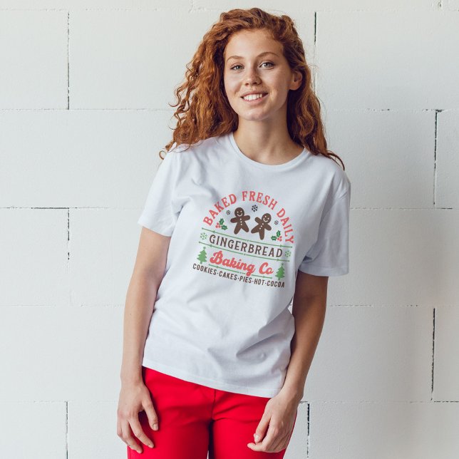 Gingerbread Cookies Christmas T-Shirt (Creator Uploaded)