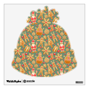 Gingerbread/cookies/Christmas Wall Decal