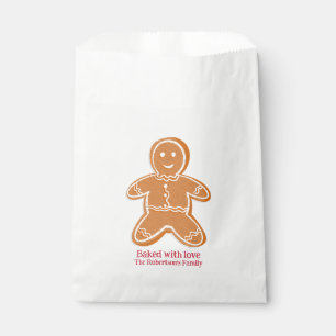 Gingerbread Cookies Favor Bag