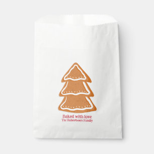 Gingerbread Cookies Favor Bag